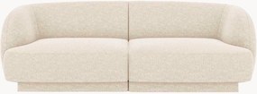 Sofá em chenille Miley (2 lugares), L 180 cm