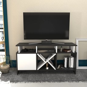Móvel de TV Auburn – Antracite Branco – 120x29,9x60,6 cm