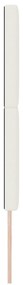 Cabeceira vidaXL Simples Creme 140cm Tecido Corduroy
