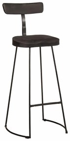 Bancos de bar 2 pcs 49x43x103 cm madeira de mangueira maciça