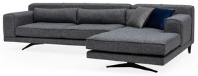 Sofá de Canto Jivago – Cinzento – 308 cm x 198 cm