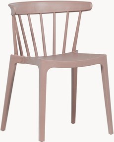 Cadeiras de jantar de jardim empilháveis Bliss, conjunto de 2