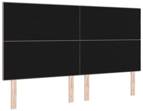 Cabeceira vidaXL Botão Almofadado Taupe 180 cm Tecido