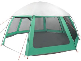 Tenda para piscina com mosca amovível e paredes de rede