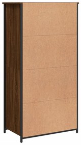 Aparador alto 62x36x121,5cm derivados madeira carvalho castanho