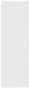 Suportes para plantas 2pcs 33x33x100cm derivados madeira branco