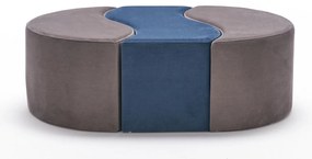 Pouffe Alya Puf – Mink Blue – 120 cm x 40 cm x 80 cm