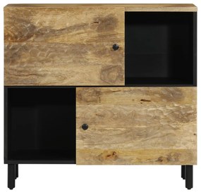 Móvel de apoio 80x33x75 cm madeira de mangueira maciça
