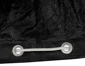 Capas cadeiras jardim 2 pcs 8 ilhós 75x70x140 cm polietileno