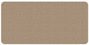Tapete/passadeira 50x100 cm aspeto sisal cor areia