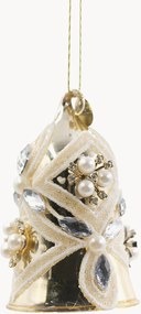 Ornamentos de Natal em vidro Extravagance, conjunto de 2