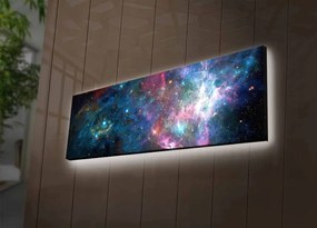 Quadro Decorativo Iluminado LED 3090NASA-005 – Multicolor – 30 x 90 cm