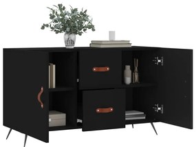 Aparador 100x36x60 cm derivados de madeira preto