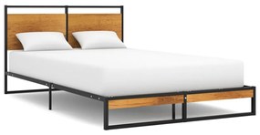 vidaXL Estrutura de cama 120x200 cm metal