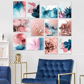 Pintura Decorativa MDF 12MDF11 – Multicolor – 20 x 15 cm (12 Peças)