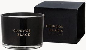 Vela artesanal perfumada Club Noé preta (bergamota, chá verde, madeira de guaiaco)