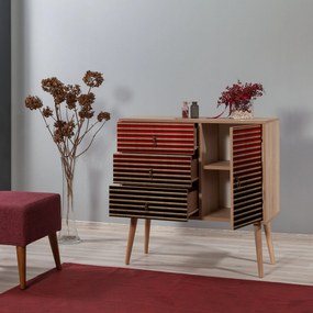 Cômoda Verybox – Carvalho Sonoma – 90x90x40 cm