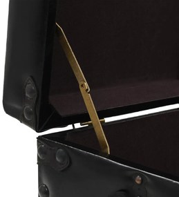 Mesa de centro em MDF e aço 102x51x48 cm
