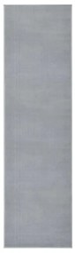 vidaXL Passadeira 80x300 cm polipropileno cinzento