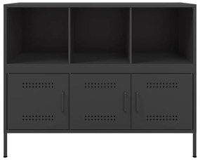 Aparador 100,5x39x79 cm aço preto
