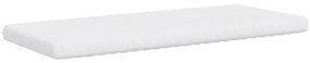 Colchões de espuma 2 pcs 90x200 cm 7 zonas dureza 20 ILD branco