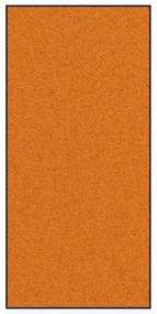Capacho lavável laranja 120x250 cm