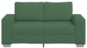 Sofá-luvas 120 cm tecido corduroy verde selva