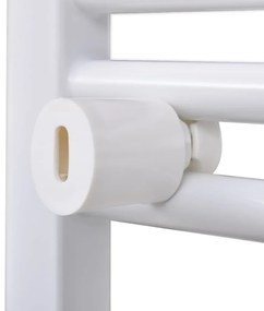 Aquecedor toalhas banheiro curvo 500 x 764 mm conector lateral e centr