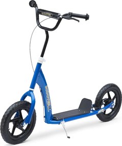 Trotinete para Crianças acima de 5 anos Scooter de 2 Rodas Grandes de 12 Polegadas com Freio e Guidão Ajustável em Altura Carga Máx. 50kg 120x52x80-88