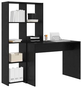Mesa Carvalho preto 138.5 x 55 x 143 cm Madeira processada