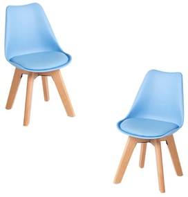 Pack 2 Cadeiras Synk Kid (Infantil) - Azul claro