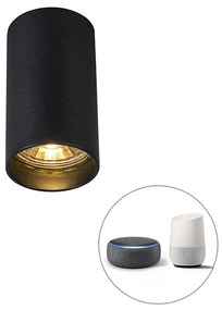 LED Projetores inteligentes modernos pretos com WiFi GU10 - Tuba Design,Moderno