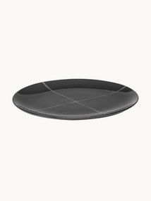 Serax x Kelly Wearstler, Pratos de jantar em porcelana Zuma, conjunto de 2