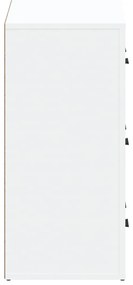 Aparadores 2 pcs derivados de madeira branco