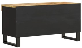 Móvel de TV 85x33x43,5 cm madeira de mangueira maciça