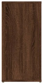 Aparador 100x30x59,5 cm derivados de madeira carvalho castanho