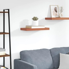 vidaXL Prateleira de Parede Vermelho 50 x 23 x 4 cm Madeira processada