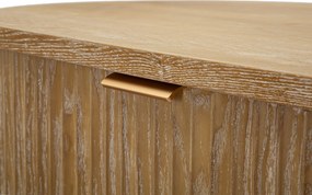 ARMÁRIO GOTHENBURG 81X46X82 CM CASTANHO