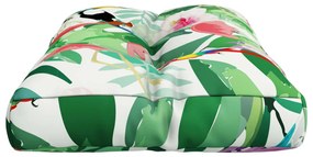 Almofadão para sofá de paletes 80x40x12 cm tecido multicolorido