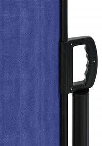 Toldo lateral retrátil 180x600 cm azul