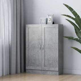 Estante 82,5x30,5x115 cm derivados de madeira cinzento cimento