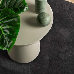 Tapete "HUARTE" Preto Macio de Pelo Curto e Lavável 80x150 cm