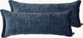 Almofadas em chenille artesanais Leilani, conjunto de 2