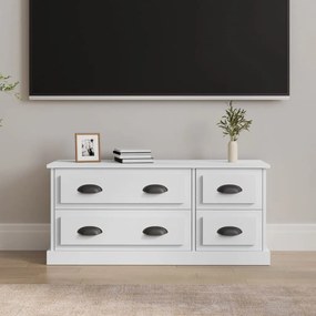 Móvel de TV 100x35,5x45 cm derivados de madeira branco