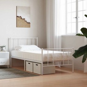 Colchão de espuma infantil 80x160 cm dureza H2 H3 branco
