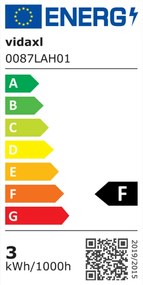 41103 Candeeiro LED de parede Down com forma cónica aço inoxidável