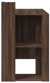 Secretária 103,5x56,5x94 cm derivados madeira carvalho castanho