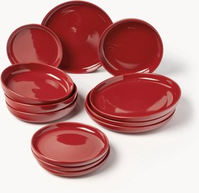 Conjunto de loiça em porcelana Nessa, 4 pessoas, conjunto de 12