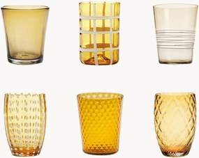 Copos artesanais Melting, conjunto de 6