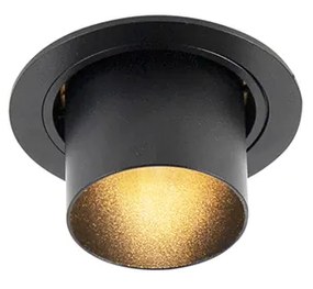 LED Foco de encastrar preto lâmpada-WiFi GU10 ajustável - INSTALLA Moderno